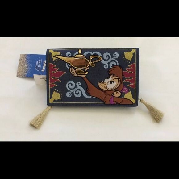 BNWT Disney Parks Danielle Nicole Aladdin Abu Belt Bag Hip Pack - Picture 1 of 3